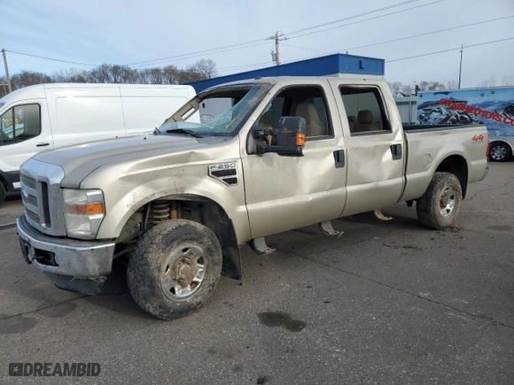 2009 Ford Super Duty F-250 SRW XL with VIN 1FTSW21Y89EA20472, listed as a Copart auction lot 41409115 with 162,738 mi miles and Salvage Title. Bid and sale history available at carsss.com. Image 1.