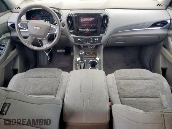 2020 Chevrolet Traverse LT Cloth z VIN 1GNERGKW7LJ245051, wystawiony jako Copart lot #59844665 z przebiegiem 129 295 mil mil oraz Czysty tytuł • Clean title. Historia ofert i sprzedaży dostępna na DreamBid. Obrazek 8.
