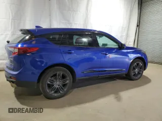 2021 Acura RDX w/A-Spec Package with VIN 5J8TC2H60ML014043, listed as a Copart auction lot 47319815 with 29,065 mi miles and Clean Title. Bid and sale history available at DreamBid. Image 3.