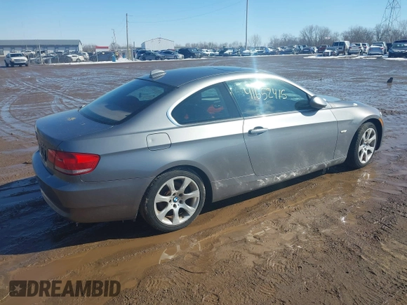 2007 BMW 3 Series 328xi with VIN WBAWC33527PC86770, listed as a IAAI auction lot 41652415 with 150,294 mi miles and . Bid and sale history available at DreamBid. Image 4.