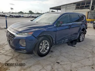 2019 Hyundai Santa Fe SEL z VIN 5NMS33AD0KH029696, wystawiony jako Copart lot #58147435 z przebiegiem 150 417 mil mil oraz Szkoda całkowita • Salvage title. Historia ofert i sprzedaży dostępna na DreamBid. Obrazek 1.