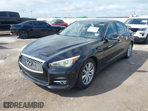 2015 Infiniti Q50 Premium with VIN JN1BV7AP6FM352678, listed as a IAAI auction lot 42197537 with 192,761 mi miles and . Bid and sale history available at DreamBid. Image 2.