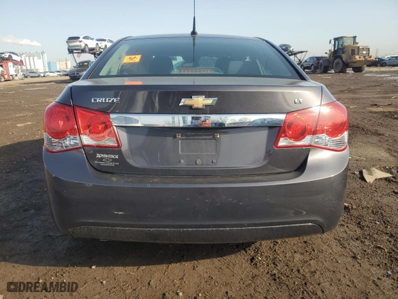 2014 Chevrolet Cruze 1LT with VIN 1G1PC5SB1E7406992, listed as a Copart auction lot 49529705 with 0 mi miles and Salvage Title. Bid and sale history available at carsss.com. Image 6.
