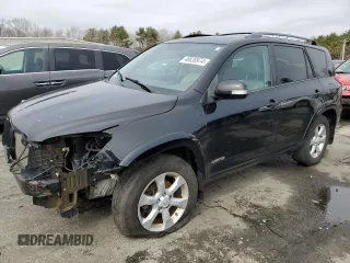 2012 Toyota RAV4 Limited with VIN 2T3DK4DV6CW076492, listed as a Copart auction lot 48030974 with 119,202 mi miles and Salvage Title. Bid and sale history available at carsss.com. Image 1.