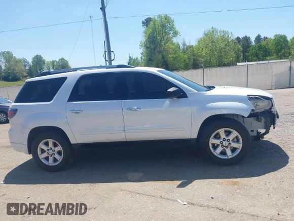 2016 GMC Acadia SLE with VIN 1GKKRPKD5GJ150640, listed as a IAAI auction lot 41978668 with 150,614 mi miles. Bid and sale history available at carsss.com. Image 14.