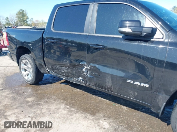 2020 Ram 1500 Big Horn with VIN 1C6SRFFT5LN179041, listed as a IAAI auction lot 41905201 with 50,130 mi miles. Bid and sale history available at carsss.com. Image 6.