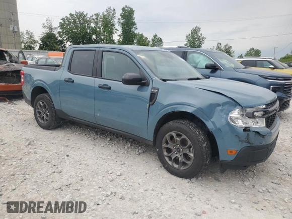 2022 Ford Maverick XL z VIN 3FTTW8F93NRA05605, wystawiony jako Copart lot #58251515 z przebiegiem 56 720 mil mil oraz Szkoda całkowita • Salvage title. Historia ofert i sprzedaży dostępna na DreamBid. Obrazek 4.