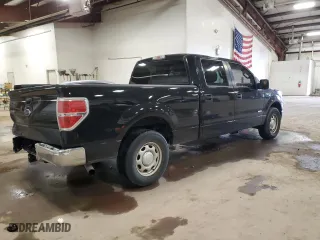 2013 Ford F-150 XL with VIN 1FTFW1CTXDFB92437, listed as a Copart auction lot 43697815 with 163,284 mi miles and Clean Title. Bid and sale history available at carsss.com. Image 3.
