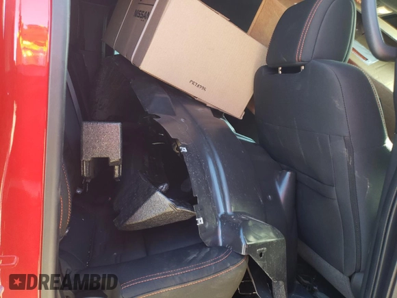 2025 Nissan Frontier SV with VIN 1N6ED1EJ0SN618133, listed as a Copart auction lot 41854885 with 853 mi miles and Salvage title. Bid and sale history available at DreamBid. Image 10.