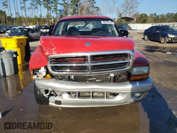 2003 Dodge Dakota SLT with VIN 1D7HL48N93S237053, listed as a Copart auction lot 85278534 with 106,981 mi miles and Salvage Title. Bid and sale history available at carsss.com. Image 5.