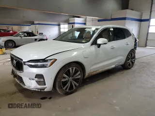 2022 Volvo XC60 Recharge Plug-In Hybrid Inscription with VIN YV4BR0DL5N1995585, listed as a Copart auction lot 87219354 with 19,015 mi miles and Salvage Title. Bid and sale history available at carsss.com. Image 1.