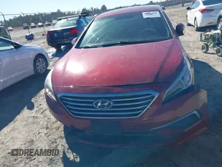 2016 Hyundai Sonata SE with VIN 5NPE24AF3GH419614, listed as a IAAI auction lot 38631601 with 109,157 mi miles and . Bid and sale history available at carsss.com. Image 6.
