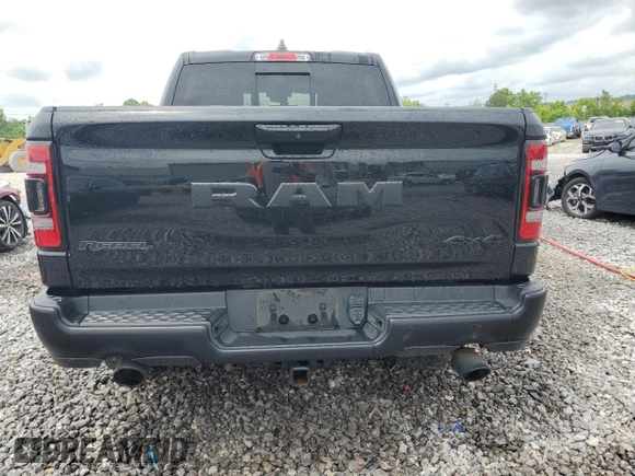2020 Ram 1500 Rebel with VIN 1C6SRFLT5LN408810, listed as a Copart auction lot 56894725 with 49,089 mi miles and Salvage title. Bid and sale history available at DreamBid. Image 6.