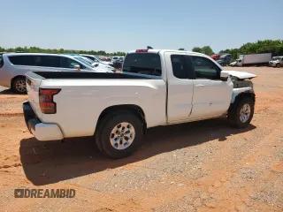 2024 Nissan Frontier S with VIN 1N6ED1CLXRN631616, listed as a Copart auction lot 57158585 with 19,495 mi miles and Salvage title. Bid and sale history available at DreamBid. Image 3.