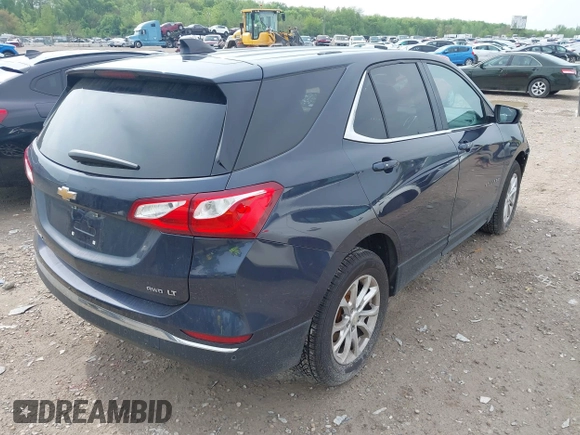 2018 Chevrolet Equinox LT z VIN 3GNAXSEV3JL123092, wystawiony jako IAAI lot #42168373 z przebiegiem 140 365 mil mil oraz . Historia ofert i sprzedaży dostępna na DreamBid. Obrazek 4.