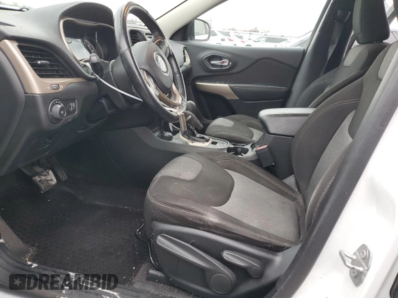 2018 Jeep Cherokee Latitude Tech Connect with VIN 1C4PJMCX8JD549547, listed as a Copart auction lot 85966944 with 114,273 mi miles and Salvage title. Bid and sale history available at DreamBid. Image 7.