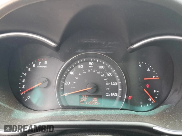 2015 Kia Sorento LX with VIN 5XYKTDA6XFG564185, listed as a Copart auction lot 62695875 with 119,509 mi miles and Clean title. Bid and sale history available at DreamBid. Image 9.
