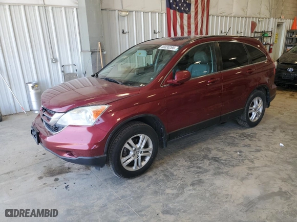 2011 Honda CR-V EX-L with VIN 5J6RE4H79BL046911, listed as a Copart auction lot 50330265 with 215,525 mi miles and Non Repairable. Bid and sale history available at carsss.com. Image 1.