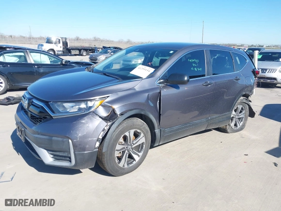 2020 Honda CR-V LX with VIN 2HKRW1H23LH404225, listed as a IAAI auction lot 41259154 with 1 mi miles. Bid and sale history available at carsss.com. Image 16.