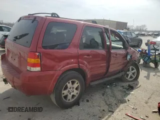 2005 Ford Escape Limited with VIN 1FMCU04145KA37838, listed as a Copart auction lot 52081585 with Not provided miles and Salvage title. Bid and sale history available at DreamBid. Image 3.