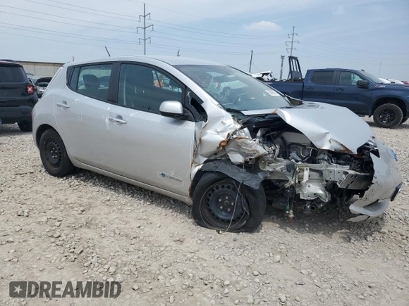 2017 Nissan LEAF SL with VIN 1N4BZ0CP2HC301120, listed as a Copart auction lot 65056525 with Not provided miles and Clean title. Bid and sale history available at DreamBid. Image 4.