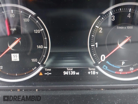 2015 BMW 7 Series 750i xDrive with VIN WBAYB6C54FD225432, listed as a IAAI auction lot 41286904 with 94,139 mi miles. Bid and sale history available at carsss.com. Image 15.