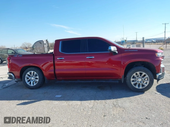 2019 Chevrolet Silverado 1500 LTZ with VIN 3GCUYGED6KG107194, listed as a IAAI auction lot 41316888 with 88,485 mi miles and . Bid and sale history available at DreamBid. Image 13.