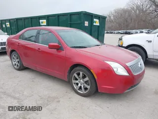 2010 Mercury Milan Premier with VIN 3MEHM0JG8AR642291, listed as a IAAI auction lot 41820053 with 125,612 mi miles. Bid and sale history available at carsss.com. Image 1.