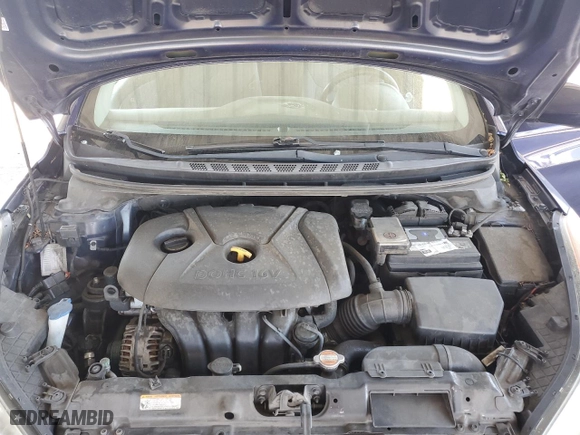 2012 Hyundai Elantra GLS with VIN 5NPDH4AE8CH072065, listed as a Copart auction lot 52552115 with 164,425 mi miles and Salvage Title. Bid and sale history available at carsss.com. Image 11.