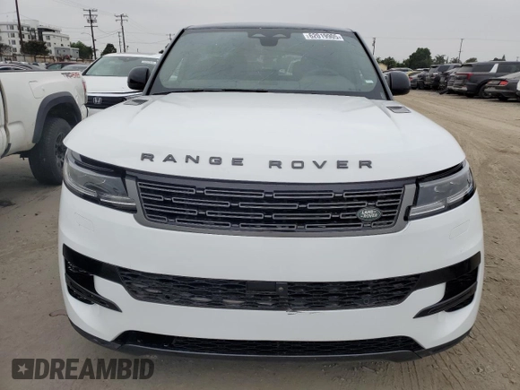 2025 Land Rover Range Rover Sport SE with VIN SAL1P9EU7SA458091, listed as a Copart auction lot 62019905 with 1,803 mi miles and Salvage title. Bid and sale history available at DreamBid. Image 5.
