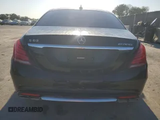2016 Mercedes-Benz S-Class AMG S 63 with VIN WDDUG7JB4GA237137, listed as a Copart auction lot 53655765 with 87,258 mi miles and Clean Title. Bid and sale history available at carsss.com. Image 6.