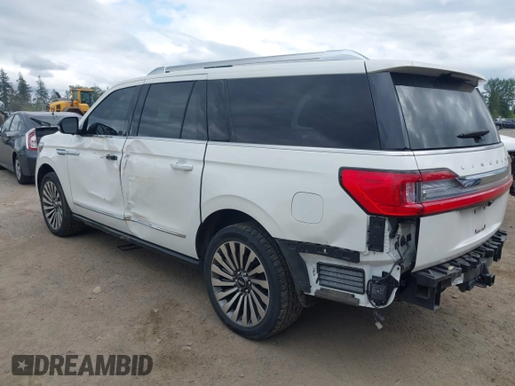 2020 Lincoln Navigator Reserve z VIN 5LMJJ3LT3LEL05128, wystawiony jako IAAI lot #42177716 z przebiegiem 54 175 mil mil oraz . Historia ofert i sprzedaży dostępna na DreamBid. Obrazek 3.