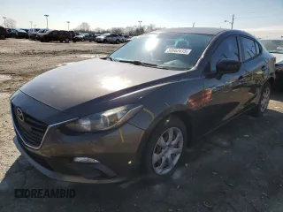 2015 Mazda 3 i SV with VIN JM1BM1T74F1246385, listed as a Copart auction lot 50662415 with 81,367 mi miles and Salvage Title. Bid and sale history available at carsss.com. Image 1.
