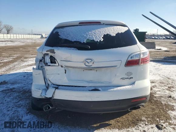 2010 Mazda CX-9 Touring with VIN JM3TB2MA8A0210943, listed as a Copart auction lot 86631524 with Not Provided miles and Salvage Title. Bid and sale history available at carsss.com. Image 6.