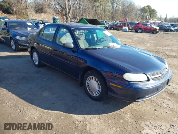 2001 Chevrolet Malibu with VIN 1G1ND52J516119053, listed as a IAAI auction lot 41609233 with 99,455 mi miles and . Bid and sale history available at DreamBid. Image 1.