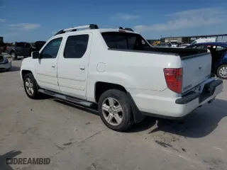 2011 Honda Ridgeline RTL with VIN 5FPYK1F59BB451560, listed as a Copart auction lot 53378295 with 161,371 mi miles and Salvage Title. Bid and sale history available at carsss.com. Image 2.