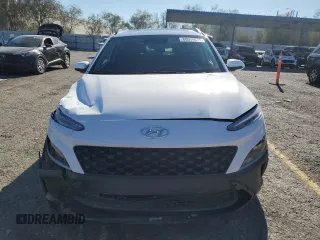 2023 Hyundai Kona SEL with VIN KM8K32AB1PU049637, listed as a Copart auction lot 88974675 with 18,453 mi miles and Salvage Title. Bid and sale history available at DreamBid. Image 5.