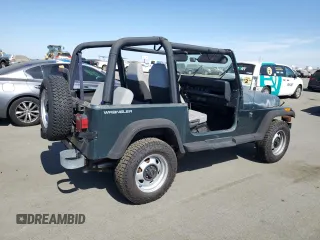 1994 Jeep Wrangler with VIN 1J4FY29S0RP422853, listed as a Copart auction lot 74611684 with 172,177 mi miles and Salvage Title. Bid and sale history available at carsss.com. Image 3.