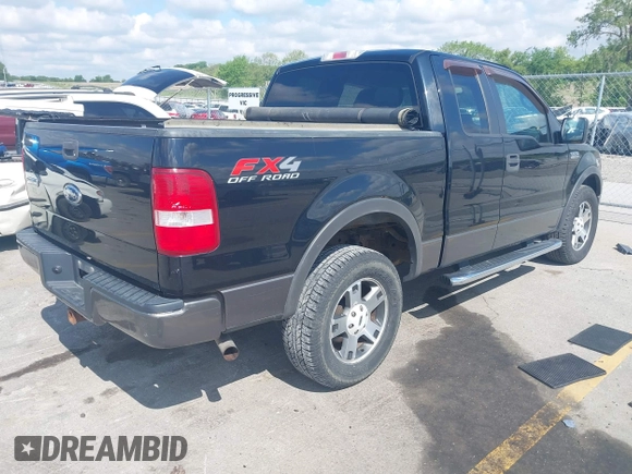 2005 Ford F-150 XLT with VIN 1FTPX14515FA20140, listed as a IAAI auction lot 42373875 with 151,520 mi miles and . Bid and sale history available at DreamBid. Image 4.