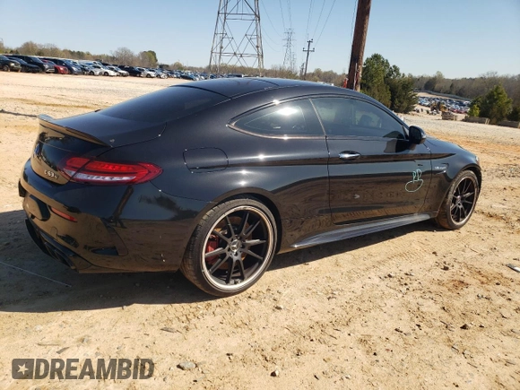 2020 Mercedes-Benz C 63 S AMG with VIN WDDWJ8HB4LF950655, listed as a Copart auction lot 37821913 with 16,449 mi miles and . Bid and sale history available at DreamBid. Image 3.