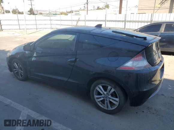 2012 Honda CR-Z EX with VIN JHMZF1C63CS000805, listed as a Copart auction lot 78887454 with 137,276 mi miles and Salvage title. Bid and sale history available at DreamBid. Image 2.