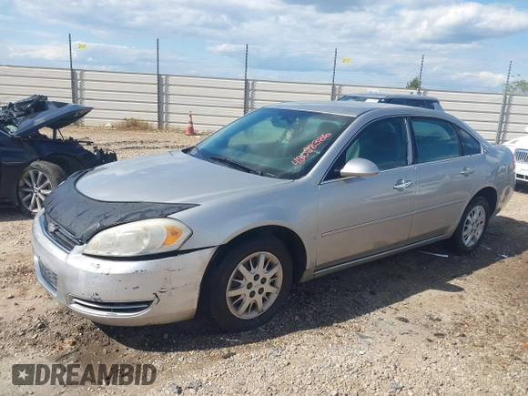 2007 Chevrolet Impala Police Pkg Police Pkg 9C1 with VIN 2G1WS55R279365667, listed as a IAAI auction lot 42028386 with 179,096 mi miles. Bid and sale history available at carsss.com. Image 17.
