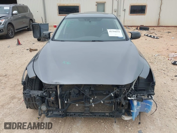 2018 Infiniti Q50 3.0t LUXE with VIN JN1EV7AR7JM432434, listed as a IAAI auction lot 41794112 with 48,666 mi miles. Bid and sale history available at carsss.com. Image 12.
