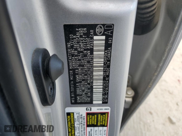 2011 Toyota Matrix z VIN 2T1KU4EEXBC546726, wystawiony jako Copart lot #58625175 z przebiegiem 177 069 mil mil oraz Czysty tytuł • Clean title. Historia ofert i sprzedaży dostępna na DreamBid. Obrazek 12.