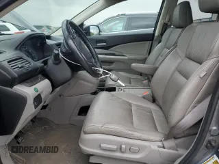 2012 Honda CR-V EX-L with VIN 2HKRM4H75CH607720, listed as a Copart auction lot 55563725 with 218,708 mi miles and Clean Title. Bid and sale history available at DreamBid. Image 7.