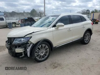 2018 Lincoln MKX Reserve with VIN 2LMPJ6LR0JBL41634, listed as a Copart auction lot 47450365 with 60,448 mi miles and Salvage Title. Bid and sale history available at carsss.com. Image 1.