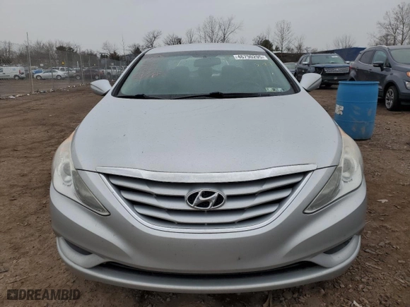 2012 Hyundai Sonata GLS PZEV with VIN 5NPEB4AC1CH381008, listed as a Copart auction lot 46790295 with 190,887 mi miles and Salvage Title. Bid and sale history available at carsss.com. Image 5.