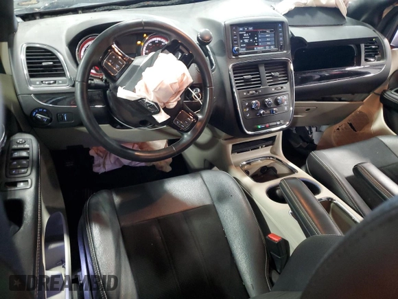 2017 Dodge Grand Caravan SXT with VIN 2C4RDGCG8HR746579, listed as a Copart auction lot 53310525 with 42,202 mi miles and Salvage Title. Bid and sale history available at DreamBid. Image 8.
