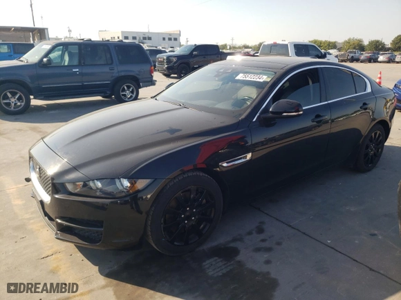 2019 Jaguar XE 25t with VIN SAJAR4FX7KCP44476, listed as a Copart auction lot 75512234 with 101,258 mi miles and Clean Title. Bid and sale history available at carsss.com. Image 1.