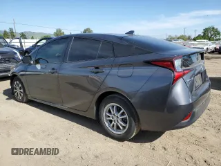 2019 Toyota Prius L Eco with VIN JTDKARFU2K3092217, listed as a Copart auction lot 53127915 with 133,717 mi miles and Salvage title. Bid and sale history available at DreamBid. Image 2.